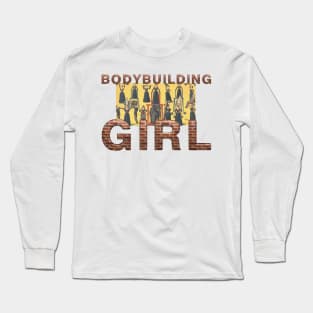 Bodybuilding Girl Long Sleeve T-Shirt